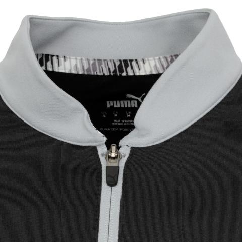 Puma Golf Rotation Stealth Zip Neck Sweater Puma Golf Rotation Stealth Zip Neck Sweater