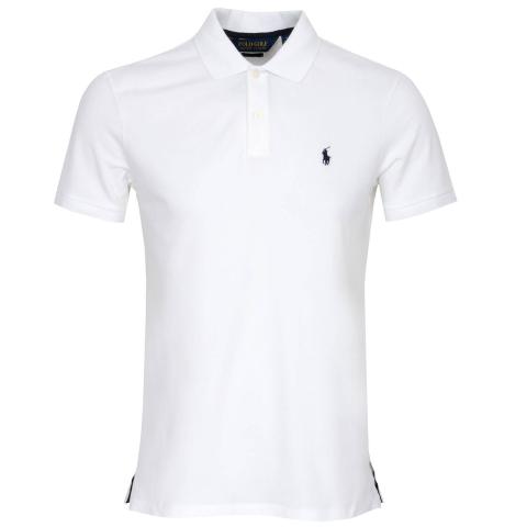 Ralph Lauren POLO Stretch Pro Fit Polo Shirt White | Scottsdale Golf