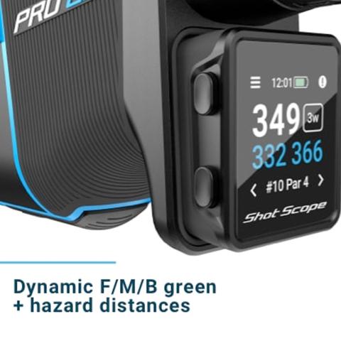 Shot Scope PRO LX+ Laser Rangefinder and H4 Handheld GPS