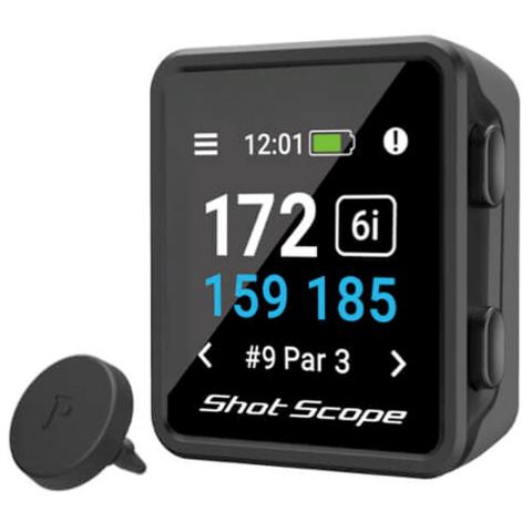 Shot Scope H4 Golf GPS and Game Tracker Black