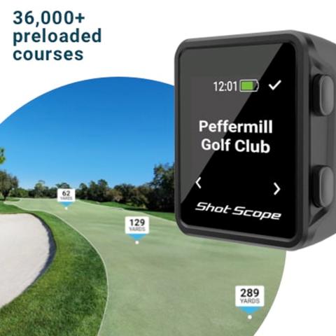 Shot Scope H4 Golf GPS and Game Tracker