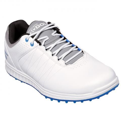Skechers GO GOLF Pivot Golf Shoes White/Grey/Blue | Scottsdale Golf
