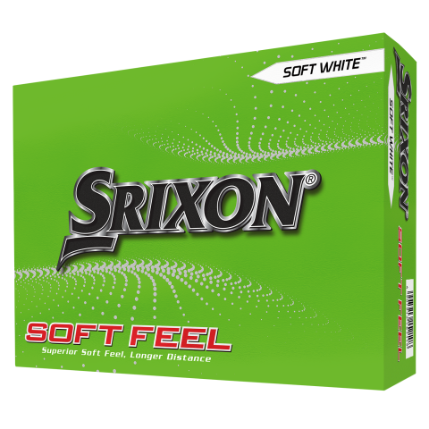 Srixon Soft Feel Golf Balls Soft White / Dozen