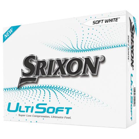 Srixon UltiSoft Golf Balls Soft White / Dozen