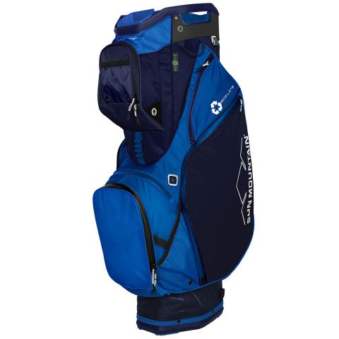 Sun Mountain 2022 Eco-Lite Cart Bag Navy/Cobalt | Scottsdale Golf