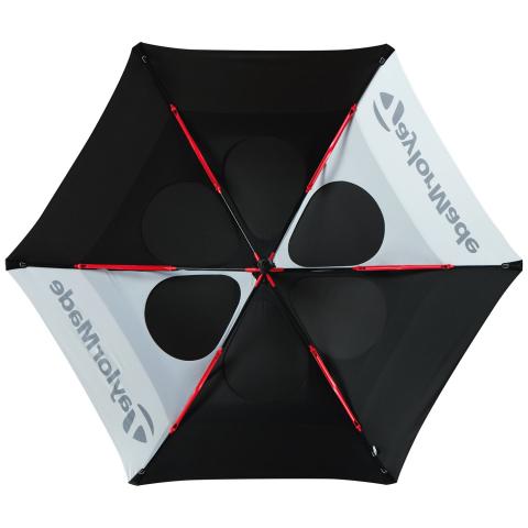 TaylorMade Tour 68 Inch Double Canopy Golf Umbrella