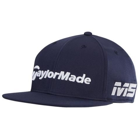 taylormade snapback flatbill adjustable baseball cap tour retailer approved