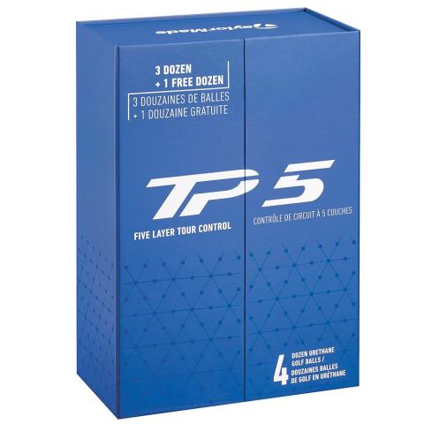 TaylorMade TP5 Golf Balls - 4 for 3 Promo