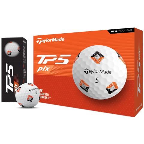 TaylorMade 2024 TP5 Pix 3.0 Golf Balls