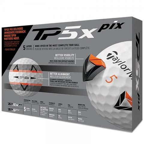 TaylorMade TP5x Pix Golf Balls TaylorMade TP5x Pix Golf Balls