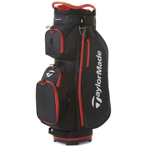 TaylorMade Pro Cart Golf Bag Black/Red