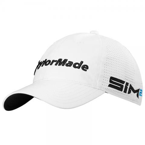 TaylorMade Litetech Tour Adjustable Baseball Cap White | Scottsdale Golf
