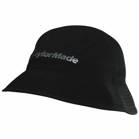 TaylorMade Storm Waterproof Golf Bucket Hat Black