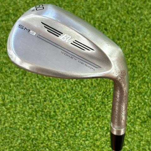 Titleist Vokey SM9 RAW Golf Wedge - Used Mens / Right Handed / 60° / Stiff