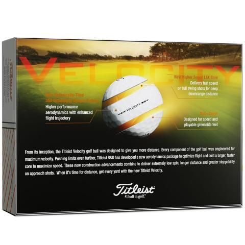 titleist velocity yellow