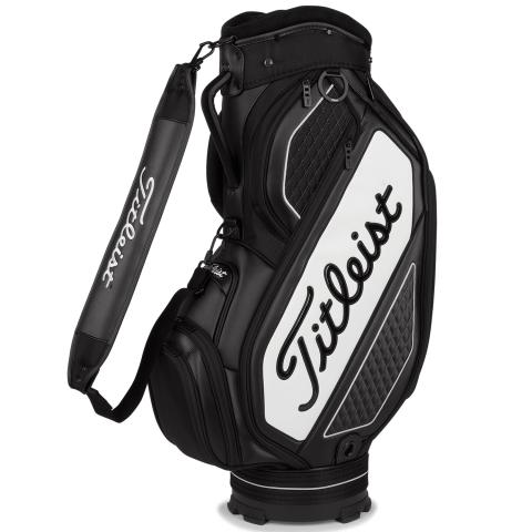 Titleist Midsize Golf Tour Staff Bag Black/White