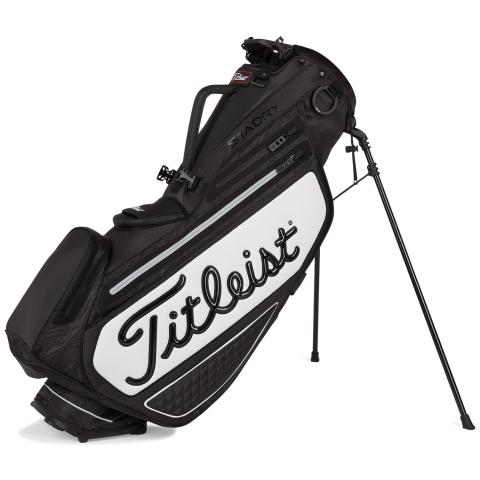 Titleist Tour Series Premium StaDry Waterproof Golf Stand Bag Black/White