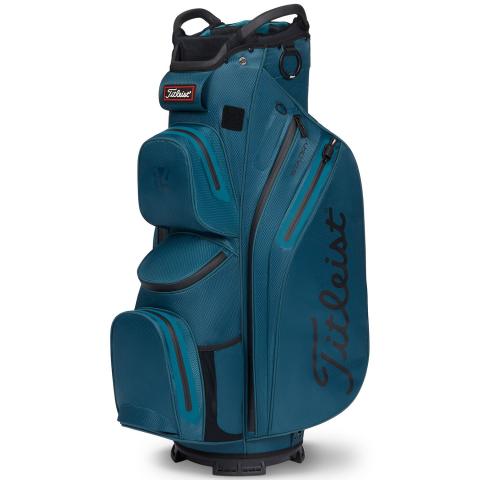 Titleist Cart 14 StaDry Waterproof Golf Cart Bag Baltic/Black