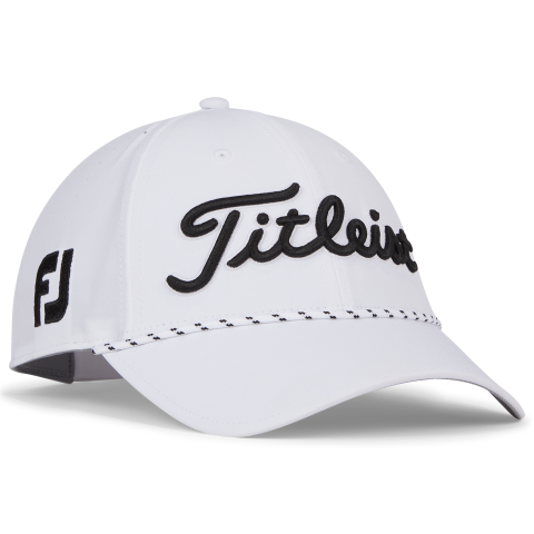 Titleist Tour Breezer Golf Baseball Cap White/Black | Scottsdale Golf