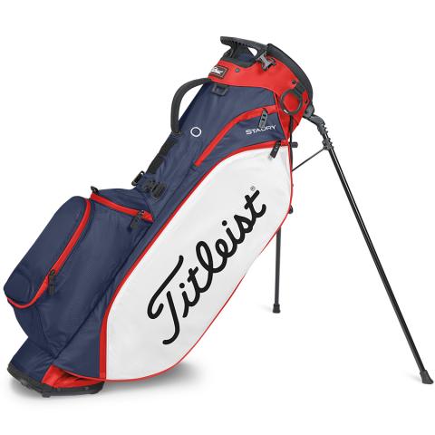 Titleist Players 4 StaDry Waterproof Golf Stand Bag Navy/White/Red