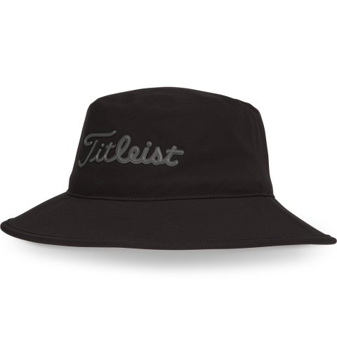 Titleist Players StaDry Waterproof Bucket Hat Black/Charcoal