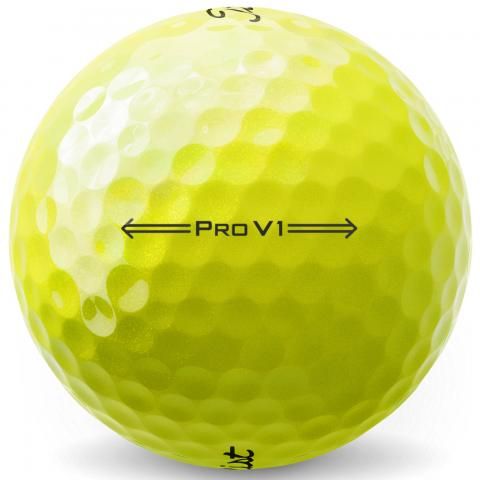 titleist pro v1 yellow