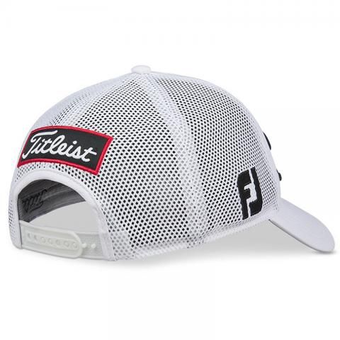 white titleist visor