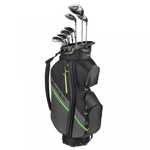 TaylorMade RBZ Speedlite 11 Piece Golf Package Set Mens / Right or Left Handed / Cart Bag / Graphite Woods/Graphite Irons