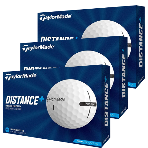 TaylorMade Distance+ Golf Balls 3 For 2 Promo White / 3 Dozen