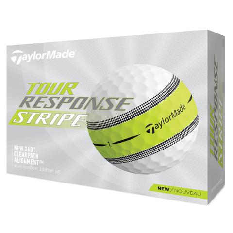 TaylorMade Tour Response Golf Balls Stripe / Dozen