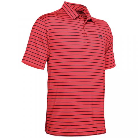 pink under armour polo shirt