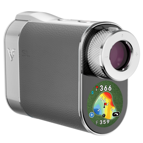 Voice Caddie SL3 Active Hybrid GPS Golf Laser Rangefinder Grey