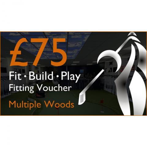 Scottsdale Golf Fit Build Play Gift Voucher Multiple Woods Club Fitting & Same Day Build
