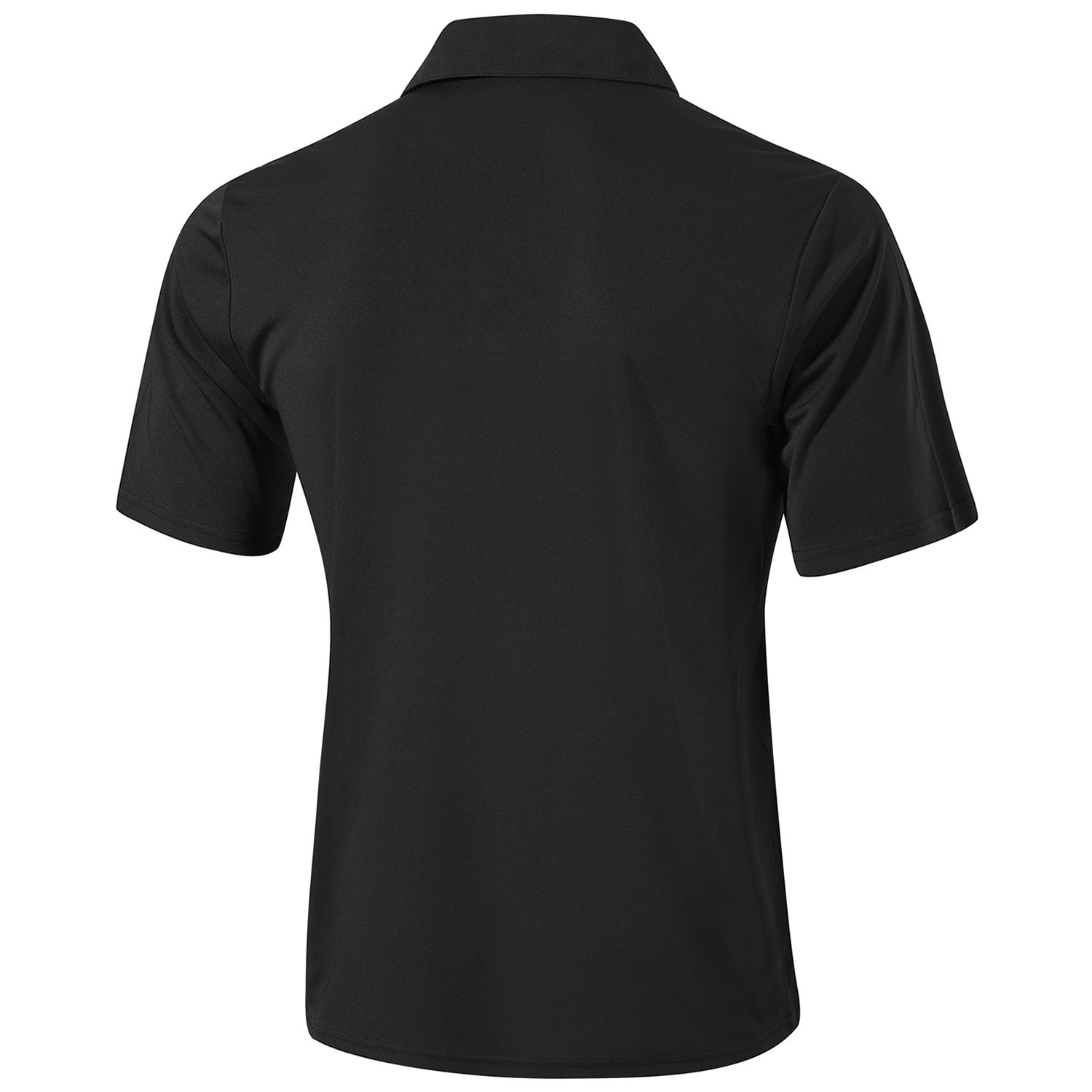Mizuno Gradient Hexagon Polo Shirt Black | Scottsdale Golf