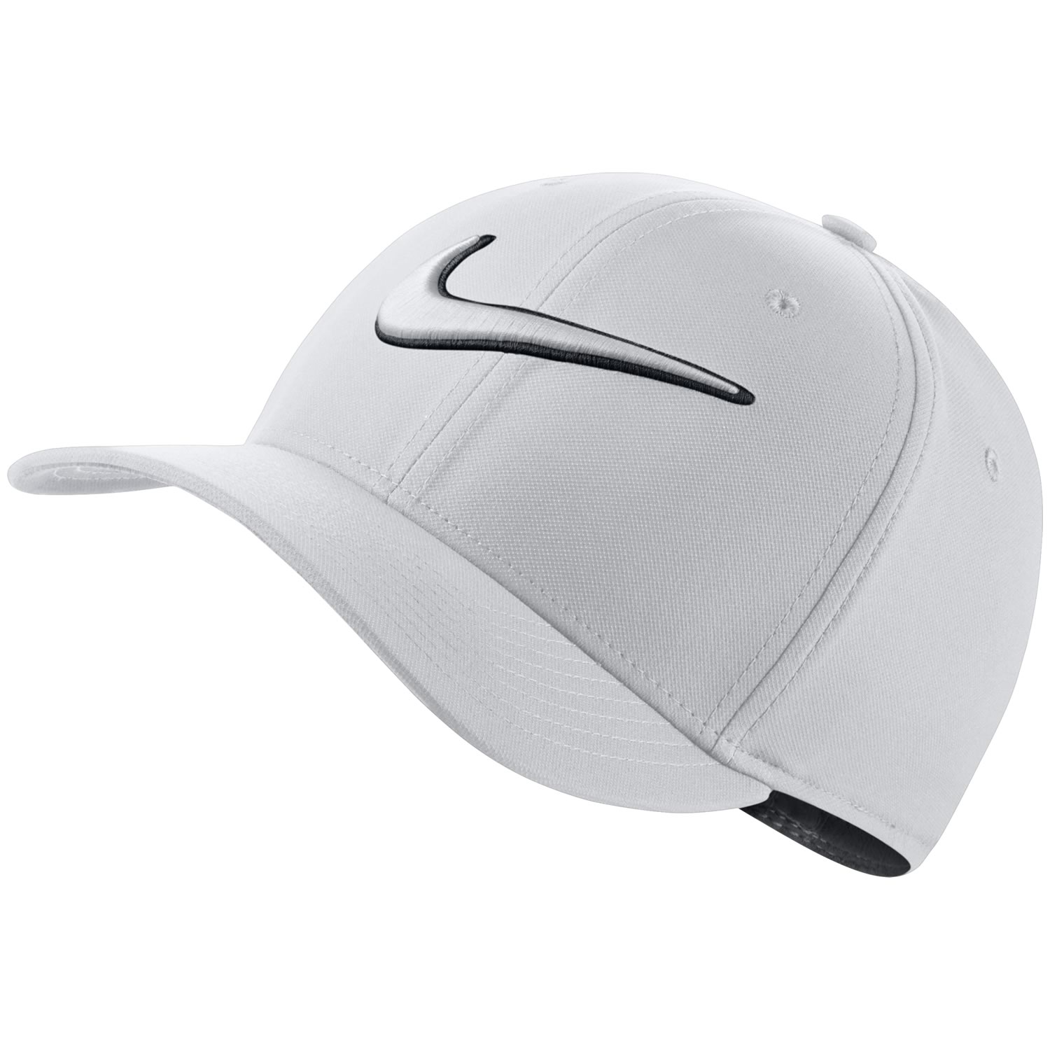 Nike Classic 99 Core Dri-FIT Tour Cap White/Black | Scottsdale Golf