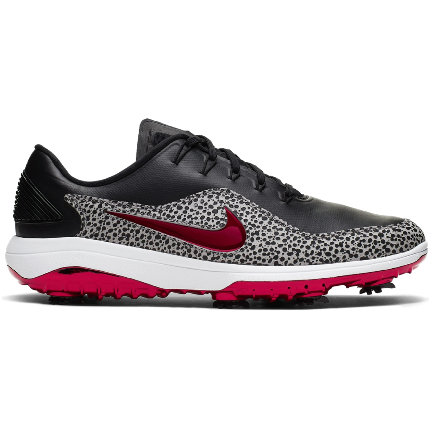 nike react golf shoes black