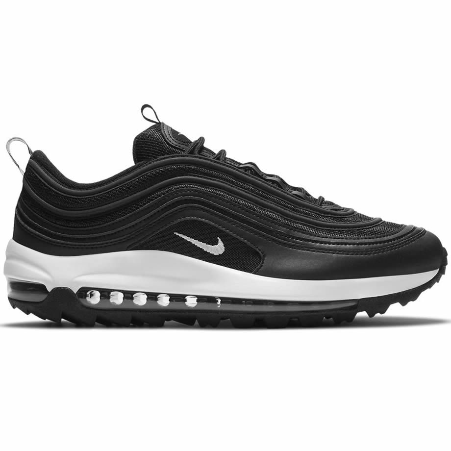 Nike Air Max 97 G Golf Shoes Black/White | Scottsdale Golf