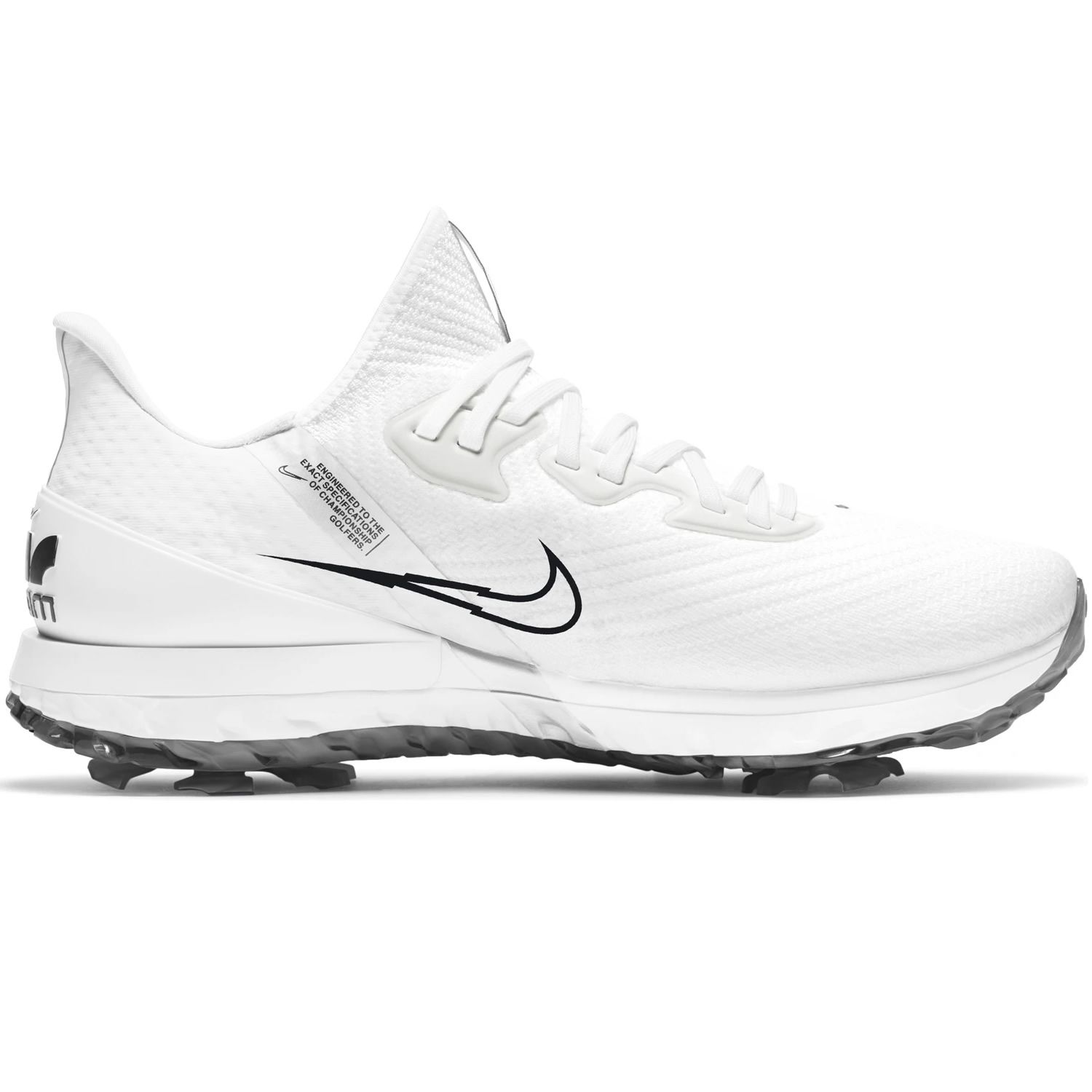 Nike Air Zoom Infinity Tour Golf Shoes White/Black/Platinum Tint/Volt