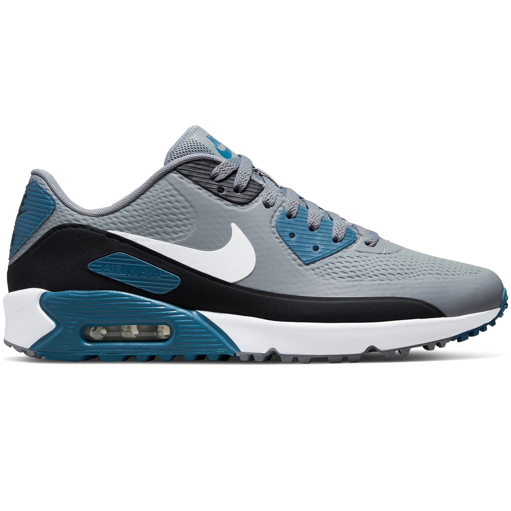 Nike Air Max 90 G Golf Shoes Particle Grey/White/Marina/Black