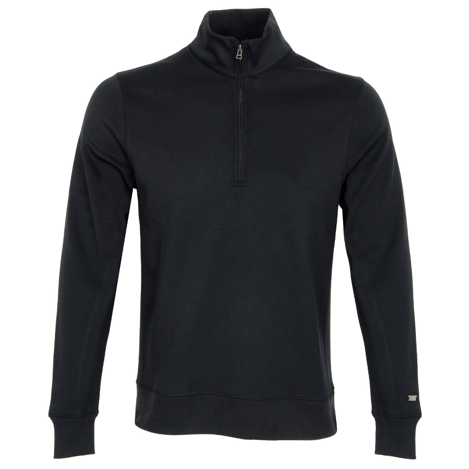 Nike Dri-Fit Player Zip Neck Sweater Black | Scottsdale Golf