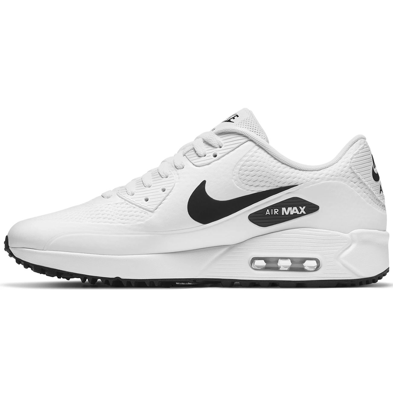 Nike Air Max 90 G Golf Shoes White/Black | Scottsdale Golf