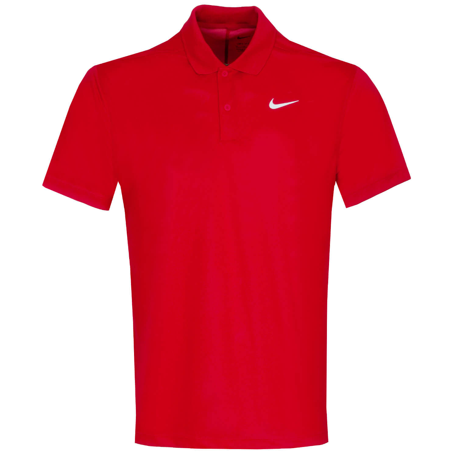 Nike Dri-FIT Victory Solid Golf Polo Shirt – University Red