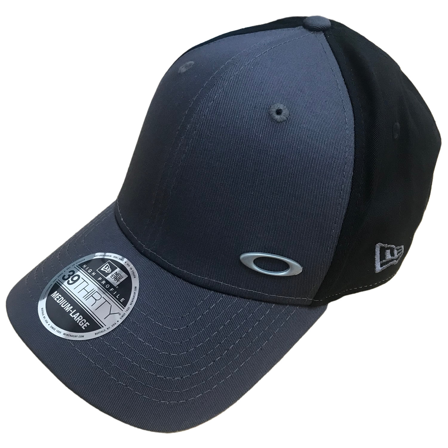 Oakley Tinfoil Fitted Baseball Cap Grigio Scuro | Scottsdale Golf
