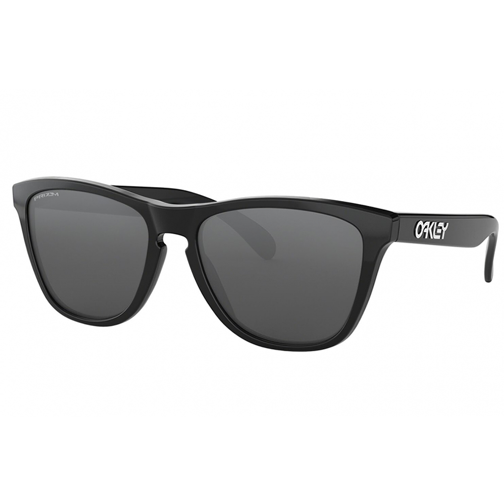 Oakley Frogskins Sunglasses Polished Black with Prizm Black Lens |  Scottsdale Golf