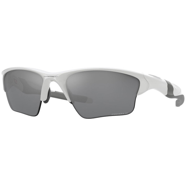 Oakley Half Jacket  XL Sunglasses Polished White with Prizm Black  Polarised Lens | Scottsdale Golf