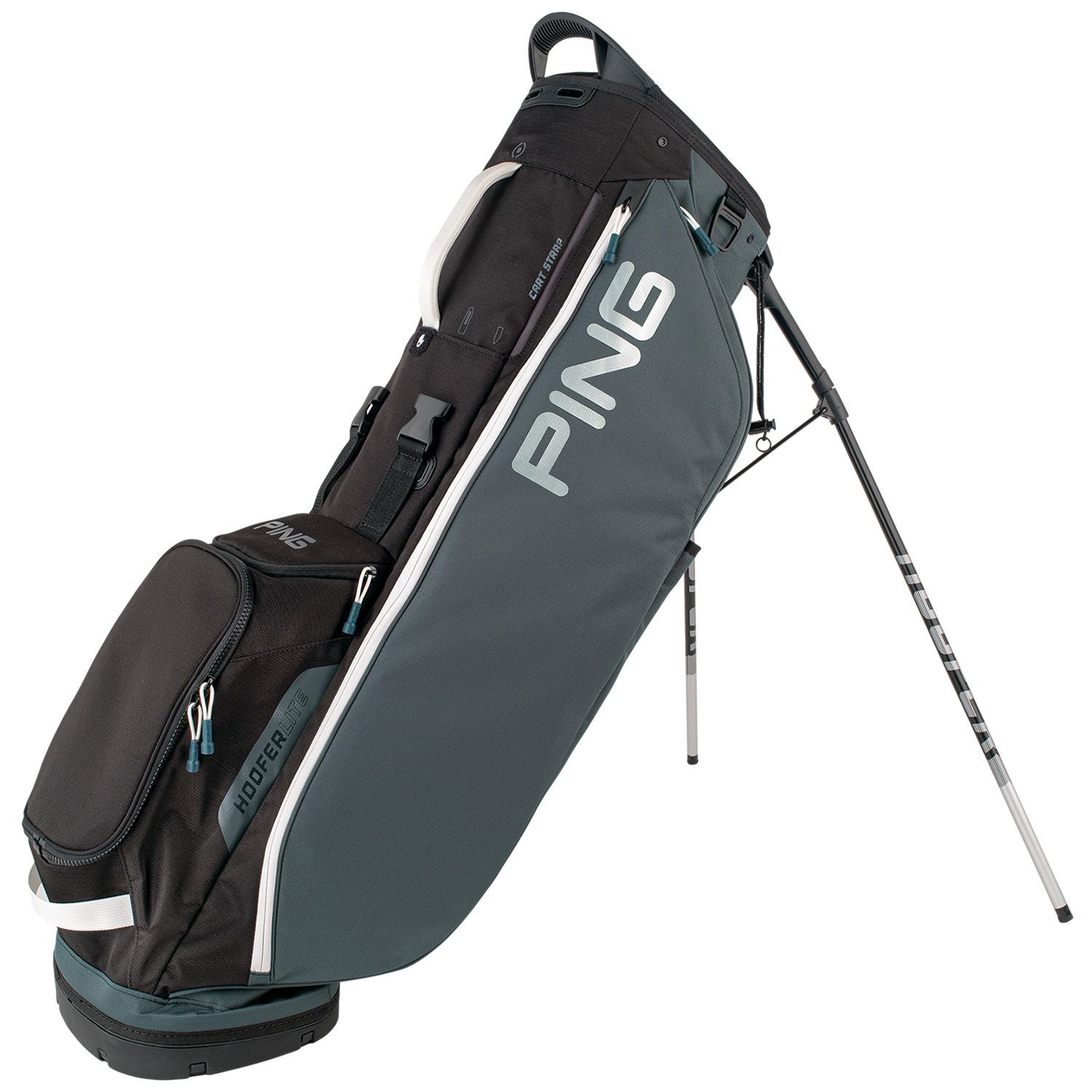 PING Hoofer Lite Golf Stand Bag Slate/Black/White Scottsdale Golf