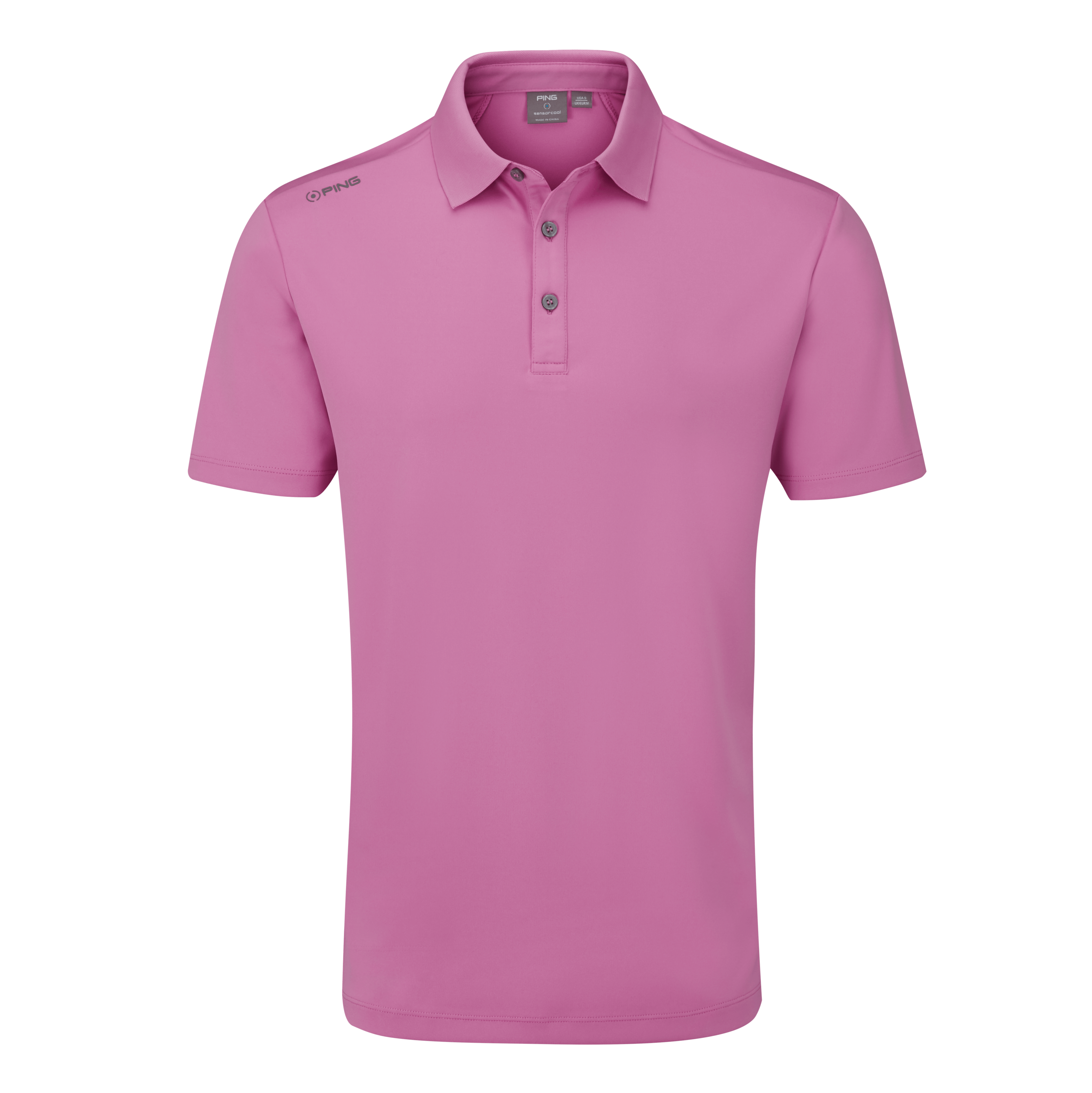 PING Lindum Polo Shirt – Pink