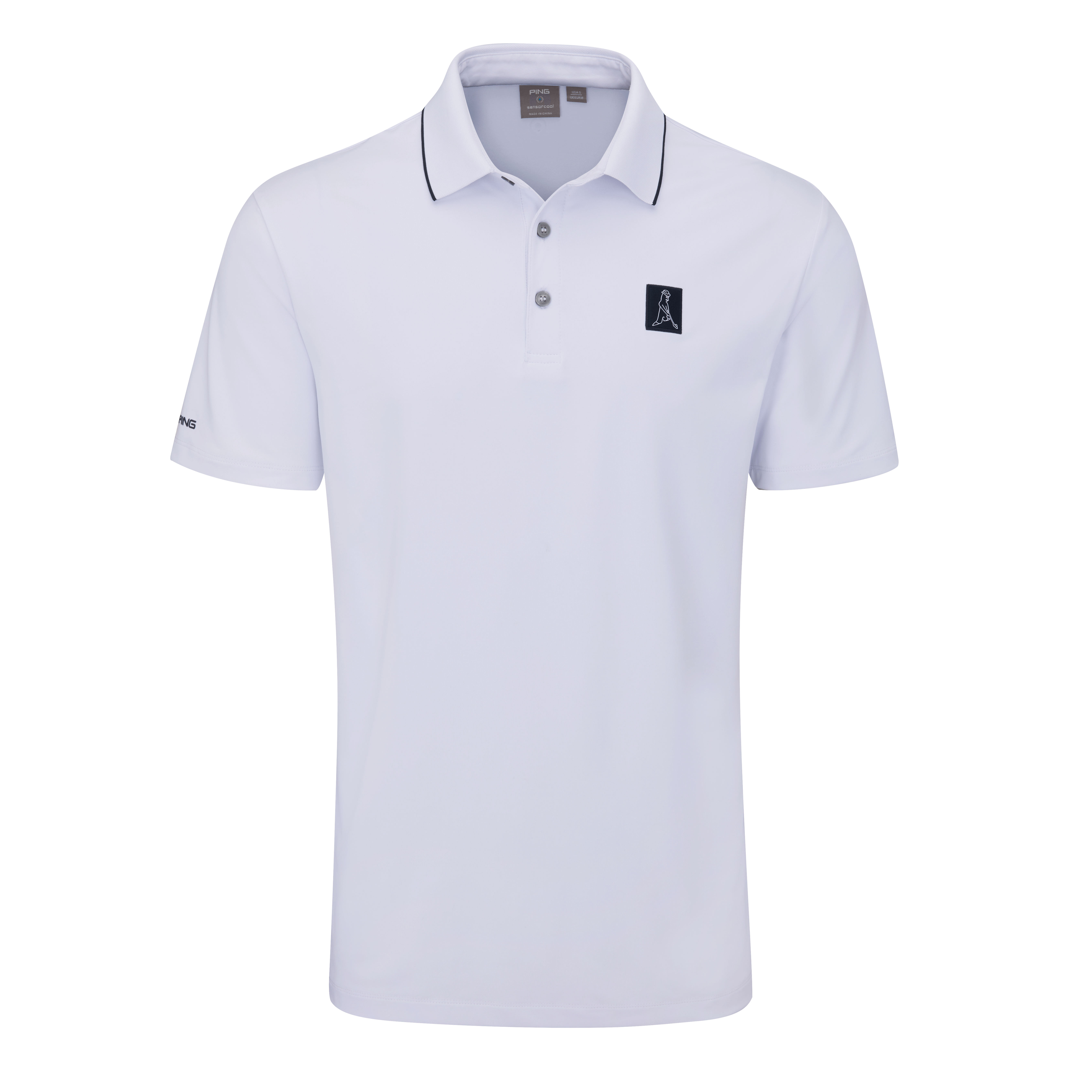 PING Mr. Ping II Polo Shirt – White