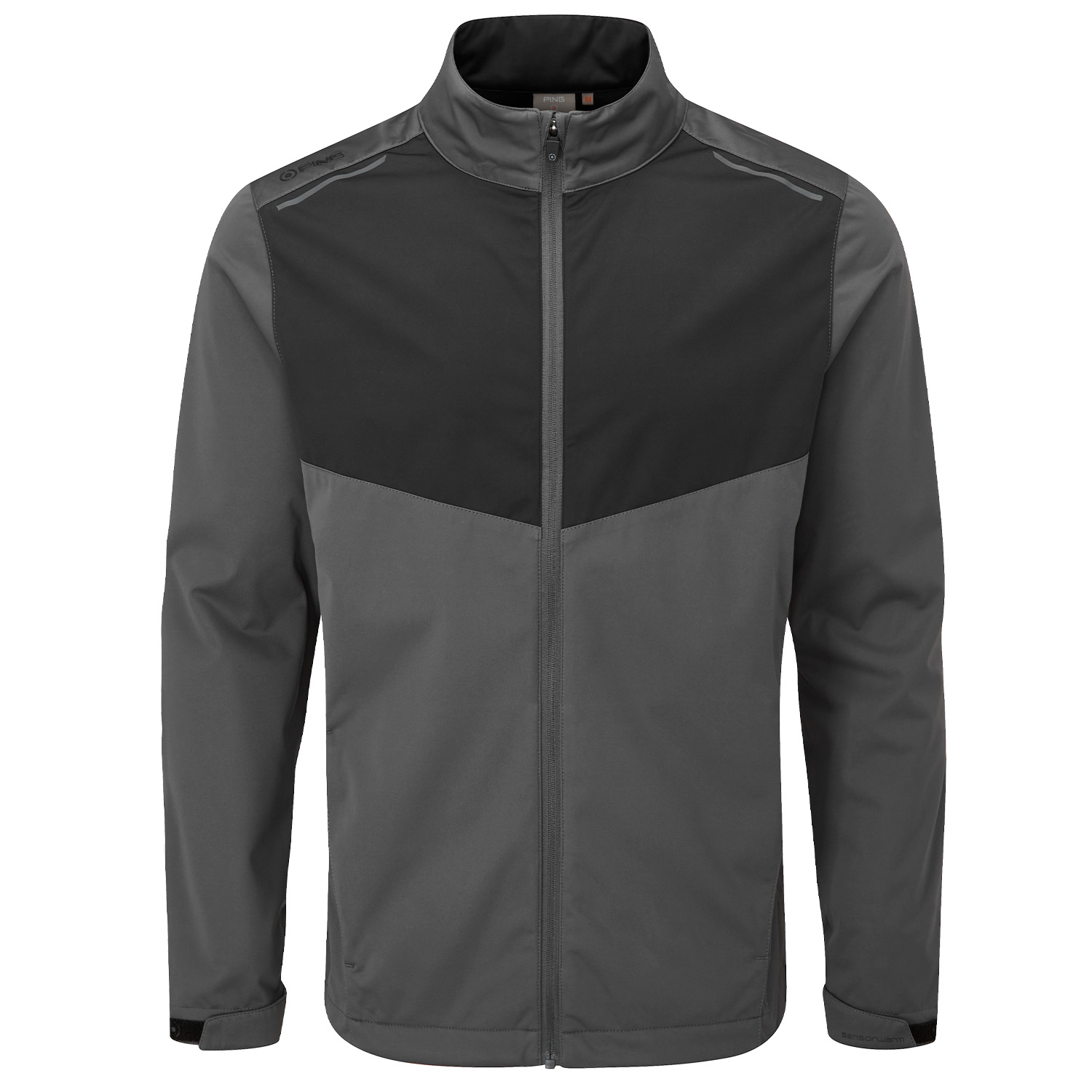 PING Technique Windproof Golf Jacket Asphalt/Black | Scottsdale Golf