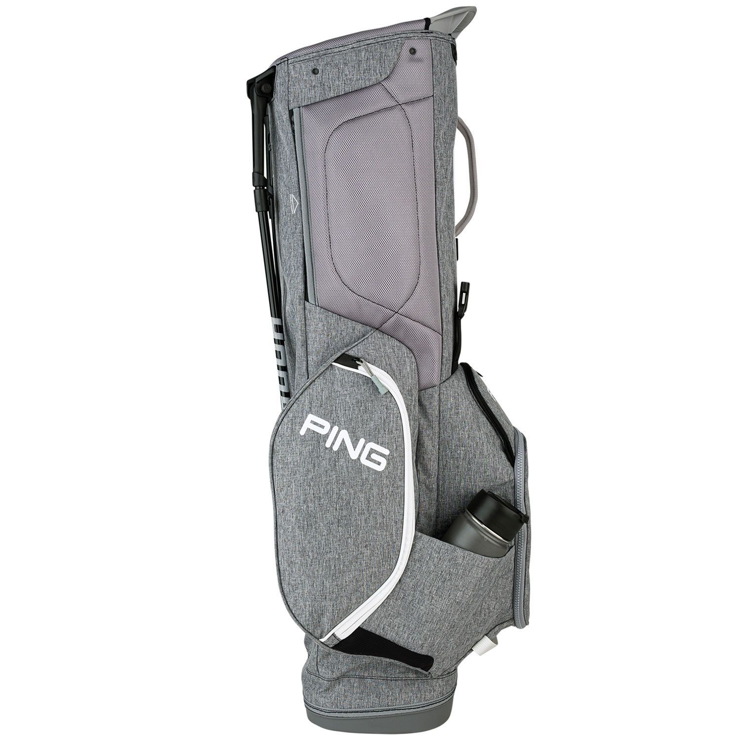 Ping 2020 Hoofer Golf Stand Bag Heathered Grey/White Scottsdale Golf